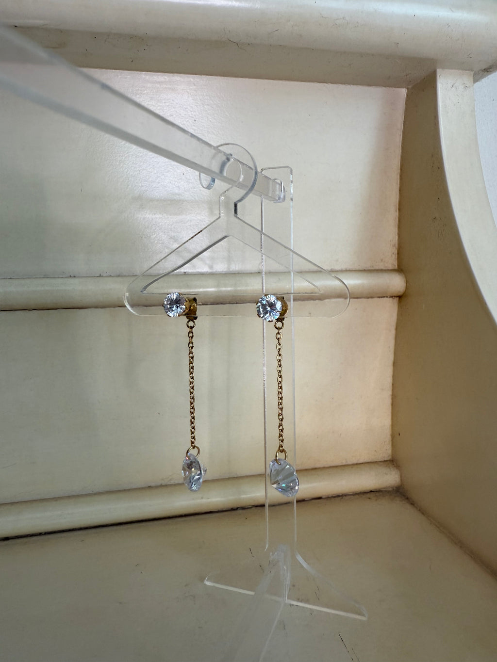 Diamond earrings