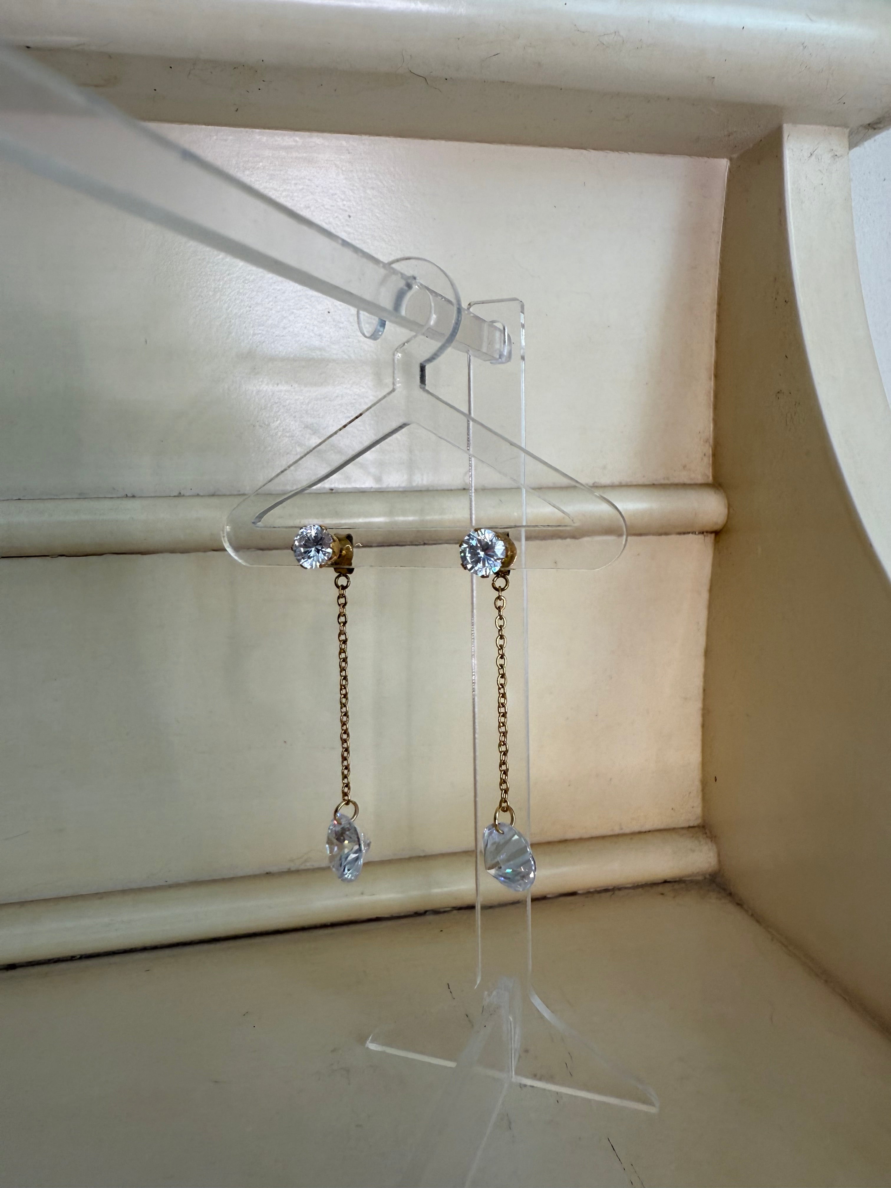Diamond earrings