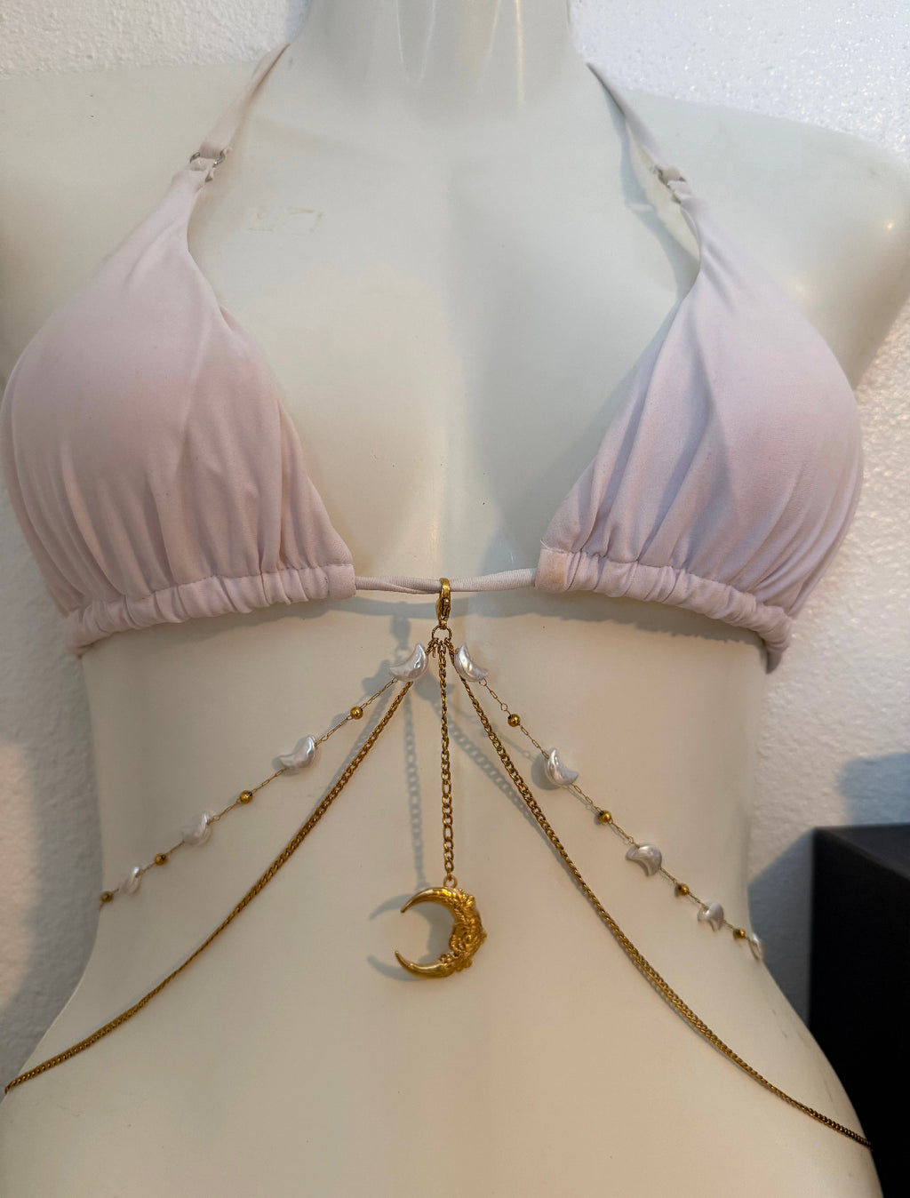 swim belly chain-custom