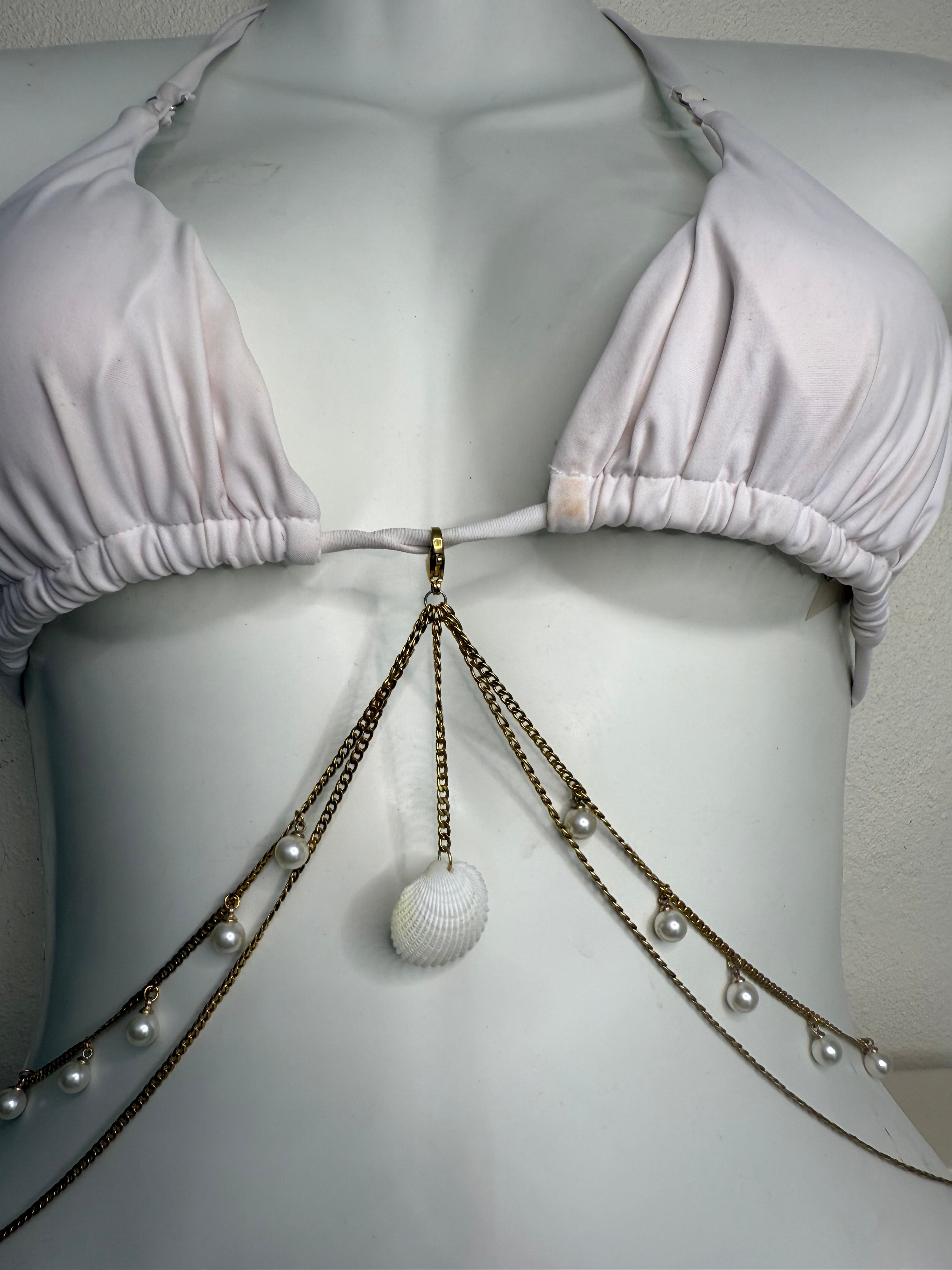 Mermaid swim belly chain