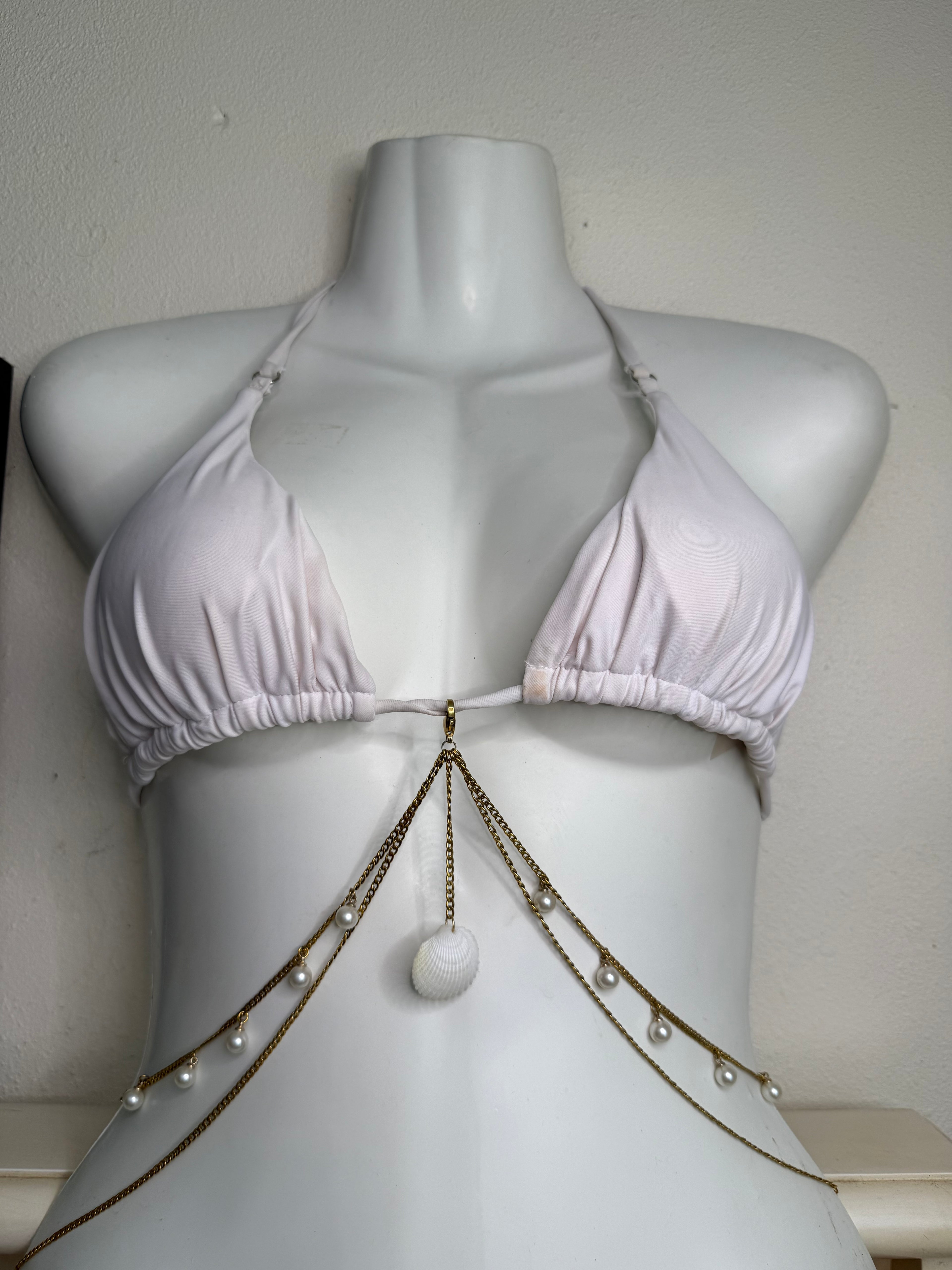 Mermaid swim belly chain