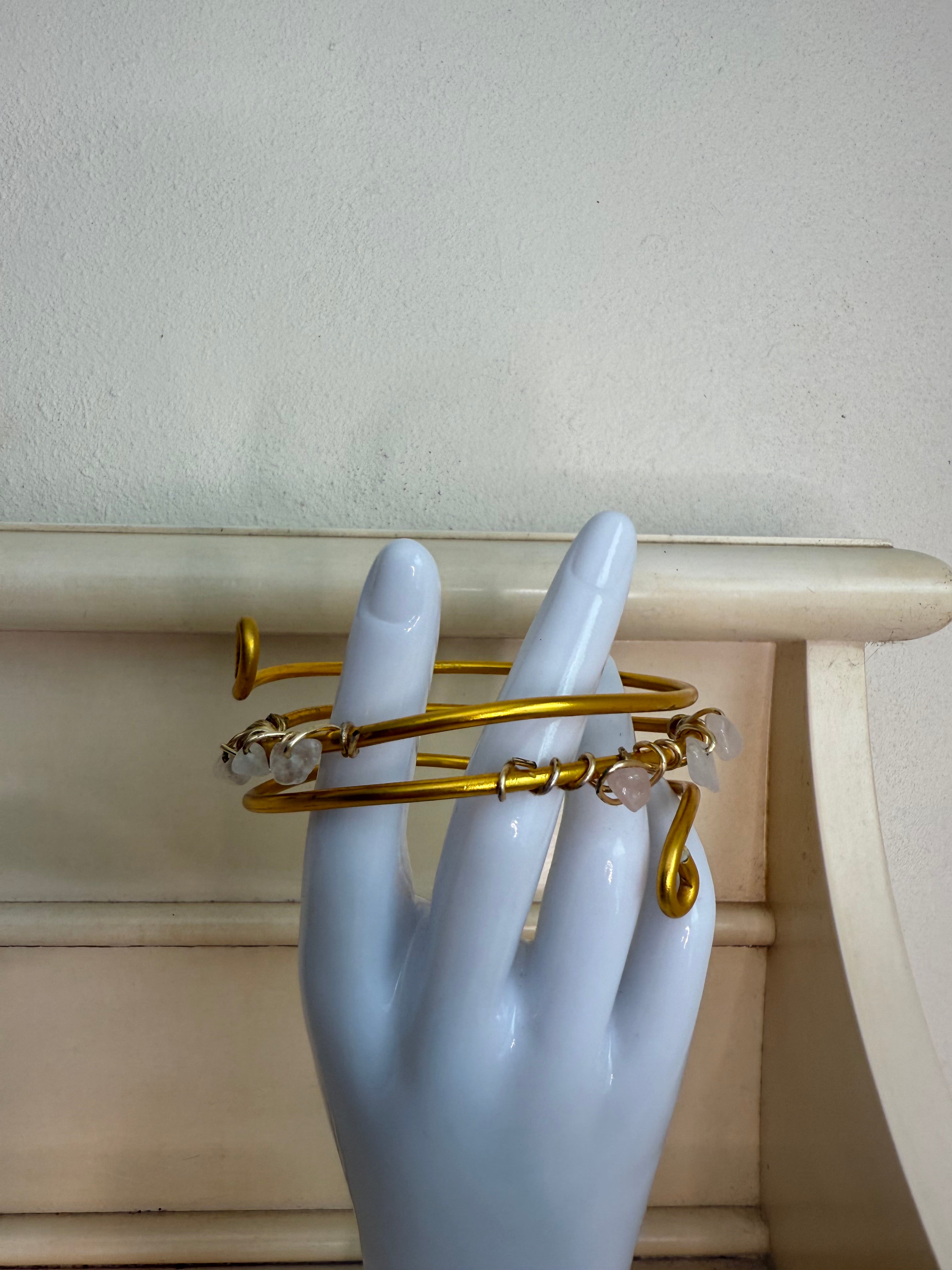 Peony arm cuff