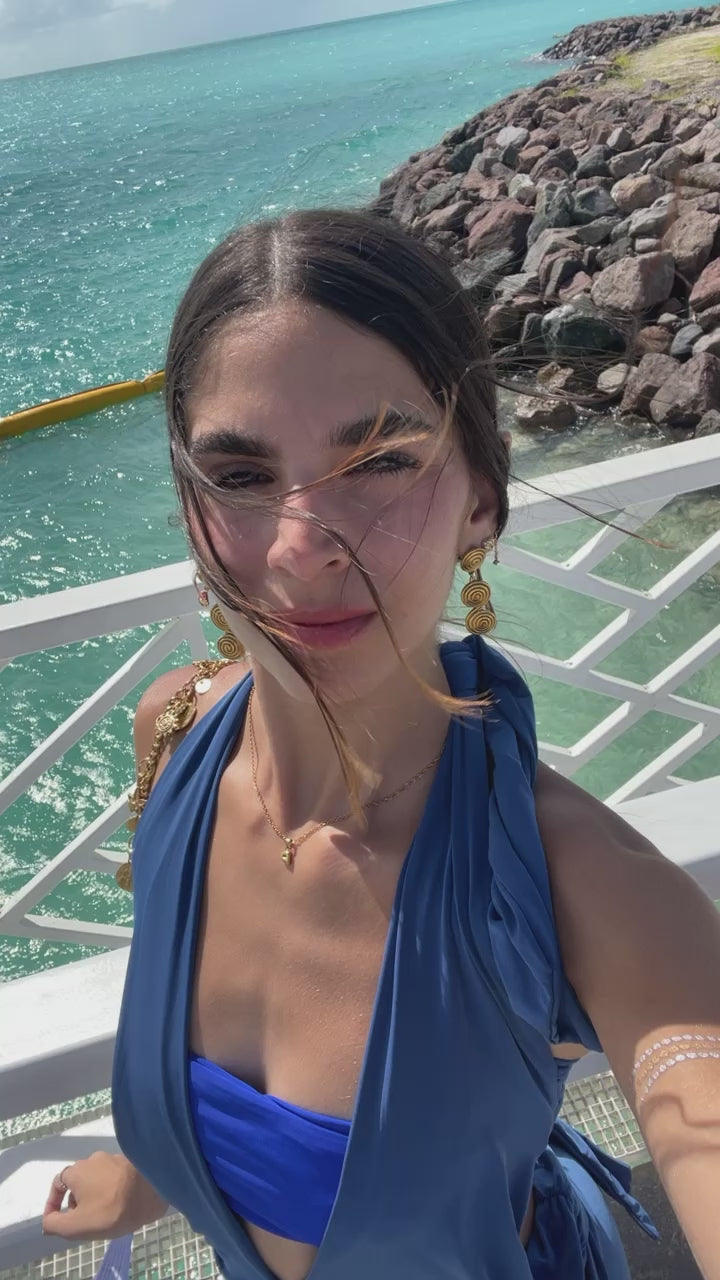 Nautilus earrings